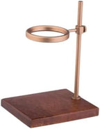 Coffee Dripper Stand Pour Over Coffee Stand Coffee Dripper Holder Coffee Cup Stand Walnut Finish Wood Aluminum Alloy Adjustable Suitable for - Image 6