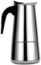Stainless Steel Moka Pot 100-600ml Stovetop Espresso Maker Barista by Unknown