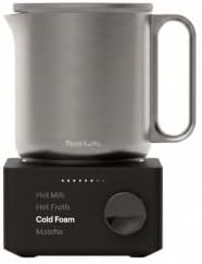 Terra Kaffe Aero Electric Milk Frother & Steamer - 4-in-1 Hot & Cold Foam by TerraKaffe