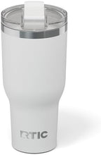RTIC 40oz Essential Tumbler with Lid, Ceramic Lined, White by RTIC