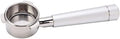 Fabater Coffee Portafilter, 54mm Bottomless Design Food Grade Stainless Steel and Aluminum Alloy 54mm Bottomless Portafilter, Stainless Steel Coffee with Single Layer Filter (Silver) by FABATER