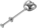 Stainless Steel Tea Infuser Ball with Fine Mesh, Snap-Lock Closure for Loose Leaf Brewing in Mugs & Teapots (1 Pack) by Unknown