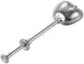 Stainless Steel Tea Infuser Ball with Fine Mesh, Snap-Lock Closure for Loose Leaf Tea in Mugs & Teapots (1 Count) by Unknown