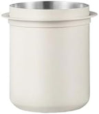 58mm Espresso Coffee Dosing Cup Portafilter 304 Stainless Steel Accessories Home Barista Gift(1pcs White) by Unknown
