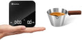 Maestri House Espresso Brewing Set – Rechargeable Mini Coffee Scale with Timer+Espresso Shot Cup by MaestriHouse