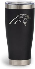 The Memory Company Officially Licensed 20oz Tumbler Etched, Carolina Panthers by TheMemoryCompany