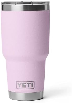 YETI Rambler 30 oz Tumbler, Stainless Steel, Vacuum Insulated with MagSlider Lid, Cherry Blossom by Unknown