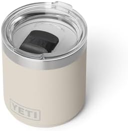YETI Rambler 10 oz Ceramic Lined Lowball 2.0, Vacuum Insulated with MagSlider Lid, Cape Taupe - Image 6