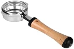 58mm Espresso Bottomless Portafilter With Espresso Tamper/Coffee Distributor Barista Coffee Accessories, Compatible With Muvna, Compatible With V Series(Coffee Portafilter) by Unknown