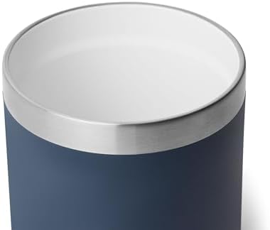 YETI Rambler 10 oz Ceramic Lined Lowball 2.0, Vacuum Insulated with MagSlider Lid, Navy - Image 2