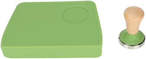 Silicone Coffee Manipulation Mat, Durable Tamping Pad, Easy Cleaning for Barista Coffee Shop, 20.6 x 14.5 x 4.1 cm (58 mm / 2.28 Inch Tamper) by Unknown