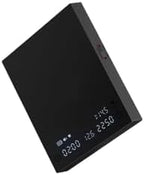 Digital Coffee Kitchen Scale with Timer – Compact Scale for Pour Over, Espresso, and Ingredients – Black Mirror Style(Black Mirror Basic 3) by Unknown