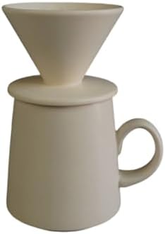 Stylish Ceramic V 60 Pouring Over Coffee Set 460ml Home Brewing Set Produced for Even and Easy Brewing Equipment - Image 4