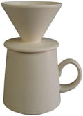 Stylish Ceramic V 60 Pouring Over Coffee Set 460ml Home Brewing Set Produced for Even and Easy Brewing Equipment by Unknown