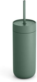 Fellow Carter Cold Ceramic Lined Tumbler 16 oz with Straw Lid, BPA-Free by Unknown