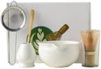 5 Pcs Matcha Whisk Set,Matcha Set Whisk and Bowl,Matcha Whisk Chasen,Japanese Complete Matcha Making Kit,Bowl with Spout,Bamboo 100 Prongs,Stainless Strainer,Home Tea Gift for Adults (white) by Unknown