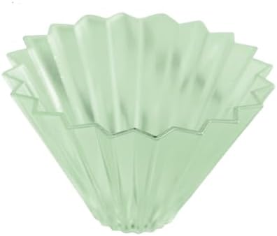 Ceramic Coffee Filter Cup Reusable Filters Maker With Wood Stand Funnel Dripper Cake Accessories(Green) by Unknown