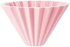 Handmade Reusable 2-4 Cups Ceramic Coffee Dripper Filter Cup For Pour Over(Pink) by Unknown