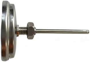 BBQ Thermometer Stainless Steel Oven Bimetallic 0-500°C High-Temperature - Image 2