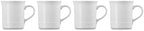 Le Creuset Stoneware Vancouver Mug, Set of 4, 14 oz. each, White - Image 3