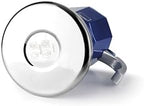 IBILI - Elba Blue espresso machine, 3 cups, 150 ml, cast aluminium, stainless steel base, with reducer for 2 cups, suitable for induction - Image 3