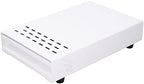 Stainless Steel Coffee Knock Box Drawer with Non Slip Feet, Rubber Lever, for Household Shop, Easy to (White) - Image 5