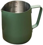 Milk Frother Cup,Coffee Jug,Stainless Steel Kitchen Milk Cup Crafts Coffee Latte Frothing Pitcher Mug Frothing Jugs Foam Art 350/600ml Steaming Mugs(600ml) - Image 3