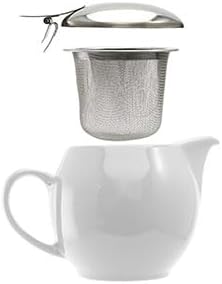 Zero Japan Bee House Round Teapot For One, 15 Oz - Ceramic Tea Pot with Stainless Steel Lid and Infuser, Dishwasher and Microwave Safe Tea Pots (Stone Gray) - Image 3