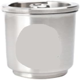 Compatible With Illy，X/Y TYPE Coffee Machine Metal Stainless Steel Coffee Capsule,Refillable Capsule Pod Resuable Filter Cup Fit(1 capsule) by Unknown