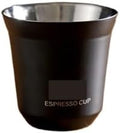 304 Stainless Steel Espresso Mugs 80ML Coffee Cups Insulated Double Wall Heat-insulating Safe Small Capacity Drink(Black) by Unknown