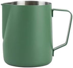 Milk Frother Cup,Coffee Jug,Stainless Steel Kitchen Milk Cup Crafts Coffee Latte Frothing Pitcher Mug Frothing Jugs Foam Art 350/600ml Steaming Mugs(600ml) by Unknown