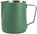 Milk Frother Cup,Coffee Jug,Stainless Steel Kitchen Milk Cup Crafts Coffee Latte Frothing Pitcher Mug Frothing Jugs Foam Art 350/600ml Steaming Mugs(350ml) by Unknown