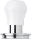 Normcore 57.5mm Coffee Tamper V4.1 Mini, Spring-Loaded with Click Feedback, 304 Stainless Steel Flat Base, Compatible with Lelit Anna Portafilter, White by NORMCORECOFFEETOOLS