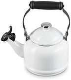 Le Creuset Demi Kettle (1.25 qt.) and 2 Mugs (14 oz. each), White - Image 3