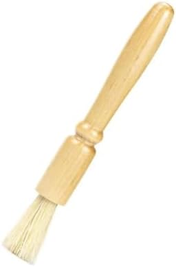 Coffee Machine Brush with Wood Handle and Natural Bristles by Unknown