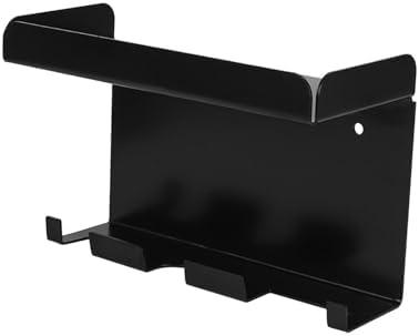 Coffee Portafilter Wall Rack Portafilter Holder Tamper Station Organizer Storage Shelf Iron Construction for 51mm 53mm 58mm Tools suitable for home by Fonowx