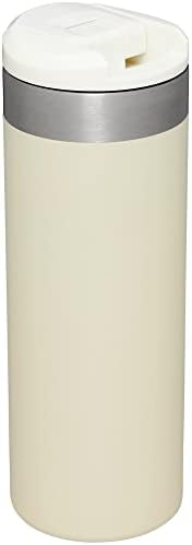 Stanley AeroLight Transit Bottle 16 oz | Locking Drink Through Lid | Leak Resistant Water Bottle or Coffee Travel Mug | Lightweight Insulated Stainless Steel | BPA-Free | Cream Glimmer - Image 3