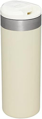 Stanley AeroLight Transit Bottle 16 oz | Locking Drink Through Lid | Leak Resistant Water Bottle or Coffee Travel Mug | Lightweight Insulated Stainless Steel | BPA-Free | Cream Glimmer - Image 3