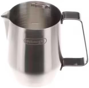OEM Part Stainless Steel Milk Container Compatible with Delonghi EC9665M - corrosion-resistant, supports consistent milk frothing, easy maintenance and long-lasting use by Unknown