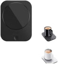 Electric Heating Coaster Coffee Mug Warmer, USB Rechargeable Heated with 3 Temperature Setting, Coffee Tea Milk Smart Coffee Tea Milk Warmers for Travel Home Office Desk (Black) by Unknown