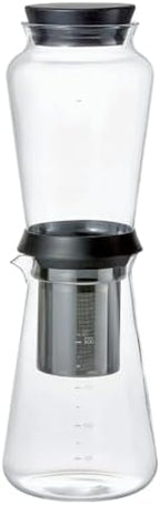 HARIO SBS-5B Slow Drip Brewer HARIO SHIZUKU (600ml), Black, One size by Hario