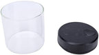 ZJchao Automatic Vacuum Coffee Canister 700ml Borosilicate Glass Airtight Container with Pump for Freshness fit Storage of Beans Tea Sugar Clear Modern Design - Image 2