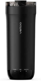 VSITOO S5 16oz Self Heating Travel Mug, Car & Desktop Charging Included by VSITOO