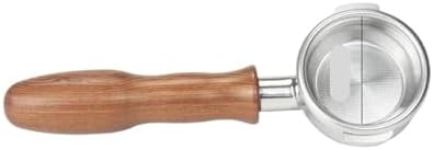 58mm Bottomless Portafilter ，Compatibility For Breville BES900/920/980 Coffee Machine Handle 304 Stainless Steel 2 Ears(58mm-Breville-D) by Unknown