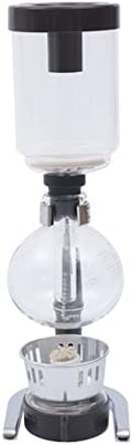 Siphon Syphon Coffee Maker Tabletop Glass Siphon Pot Syphon Coffee Maker Siphon Vacuum Coffee Maker Black (3 Cups(360ml)) by FLYHERO