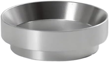 51mm 53mm 58mm Aluminum Coffee Dosing Ring Magnetic Funnel Accessories(Silver 53MM) by Unknown