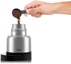 Bodum 17oz Chambord Electric Espresso Coffee Maker, Plastic Carafe w/Wi-Fi Control & Programmable Timer, Polished Stainless Steel - Image 2