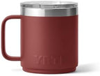 YETI Rambler 10 oz Ceramic Lined Stackable Mug, Vacuum Insulated, Stainless Steel with MagSlider Lid, Stag Red - Image 5