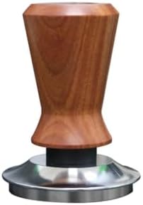 51/53/58mm Espresso Coffee Tamper Spring-loaded Calibrated Tamper with Premium Stainless Steel Walnut Wooden Handle Tamper by Unknown