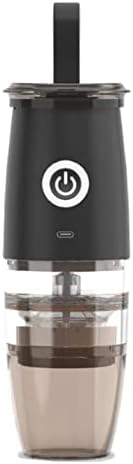 Portable Burr Coffee Grinder,Electric/Manual 2-in-1 Cafe Grind,Adjustable Burr Mill with 5 Precise Grind Scale and Ceramic Burr for Home Office and Travelling by Unknown